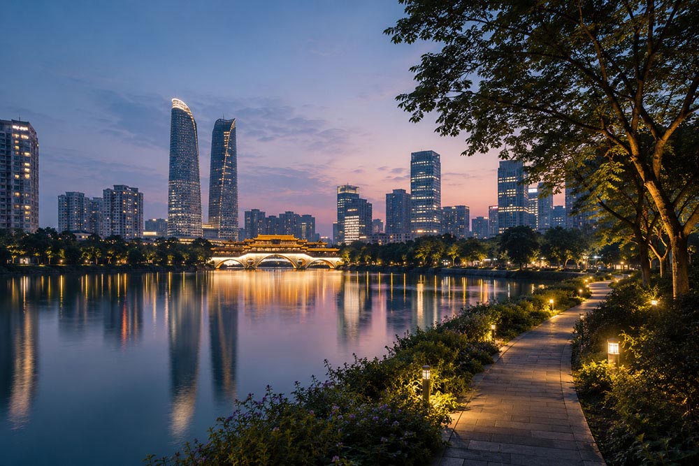成都城市风景